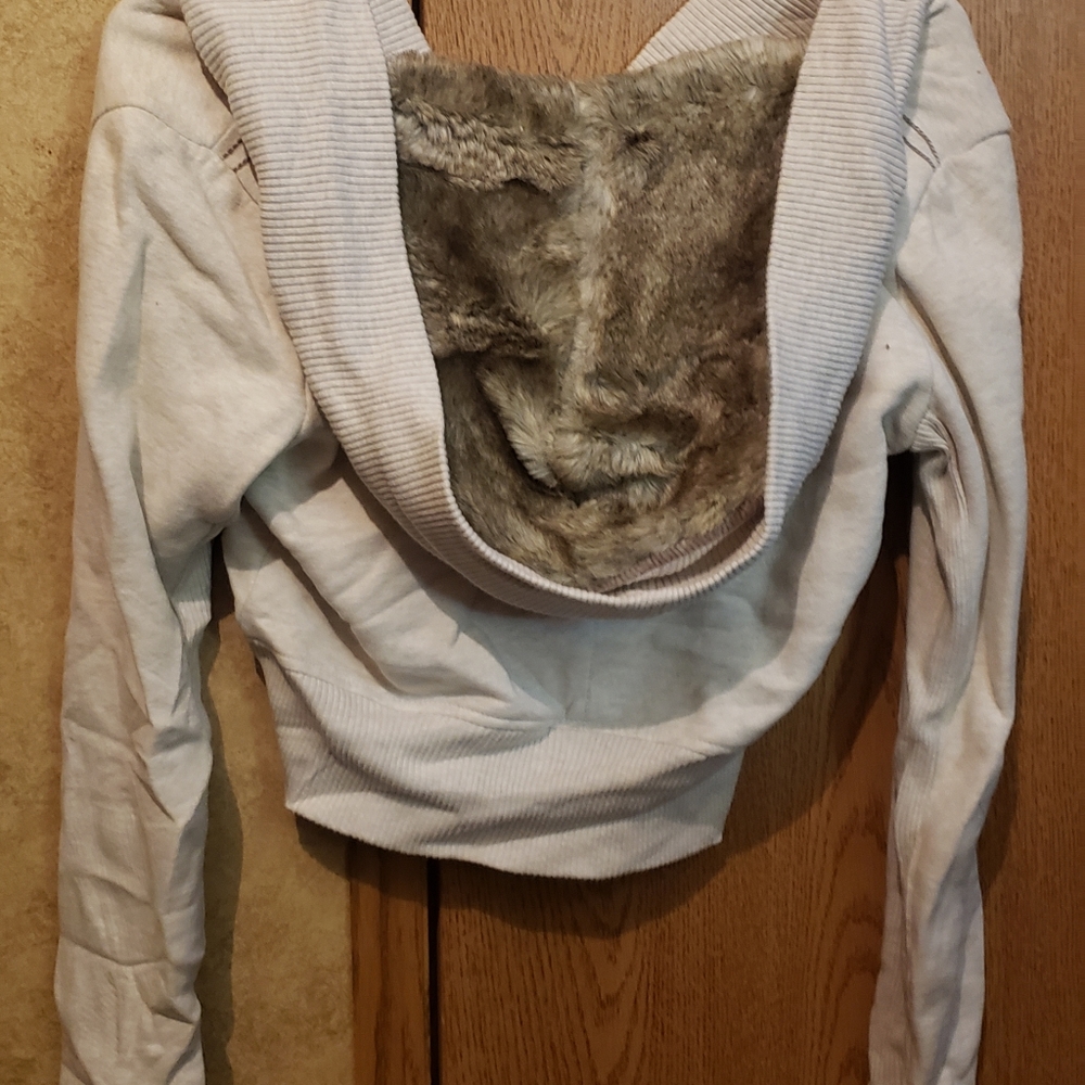 American Eagle crop hoodie size xs